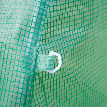 Walk-In Tunnel Greenhouse, 13x6.4x6.5ft, Galvanised Steel Frame, Green Tunnel Greenhouses at Gallery Canada