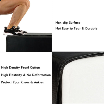 3-in-1 Foam Jumping Box for Jump Training at Gallery Canada