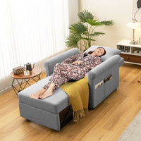 Thumbnail for 3-in-1 Pull-out Convertible Adjustable Reclining Sofa Bed
