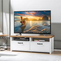 Thumbnail for 41.5 Inch Modern TV Stand with 2 Cabinets for TVs up to 48 Inch
