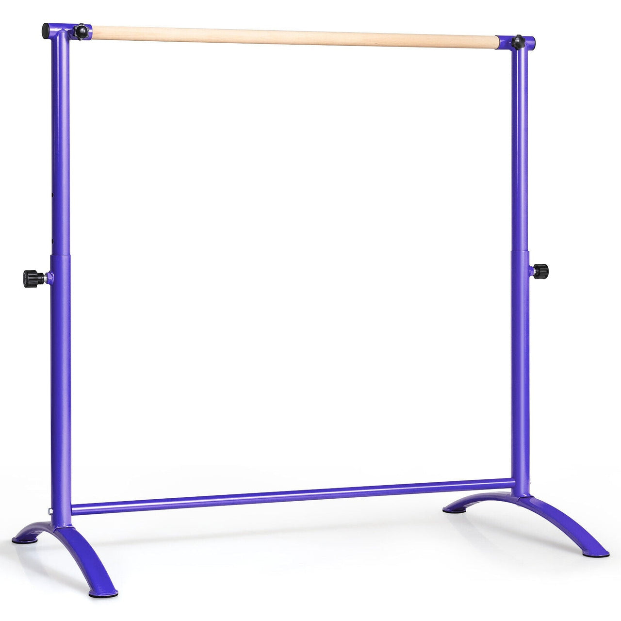 51 Inch Ballet Barre Bar with 4-Position Adjustable Height