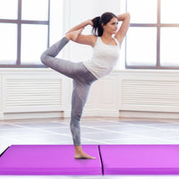 Thumbnail for 6 x 2 Feet Gymnastic Mat with Carrying Handles for Yoga