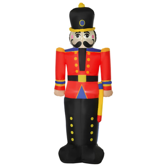 6 Ft Tall Nutcracker Toy Soldier Outdoor Lighted Airblown Inflatable Christmas Lawn Decoration - Gallery Canada