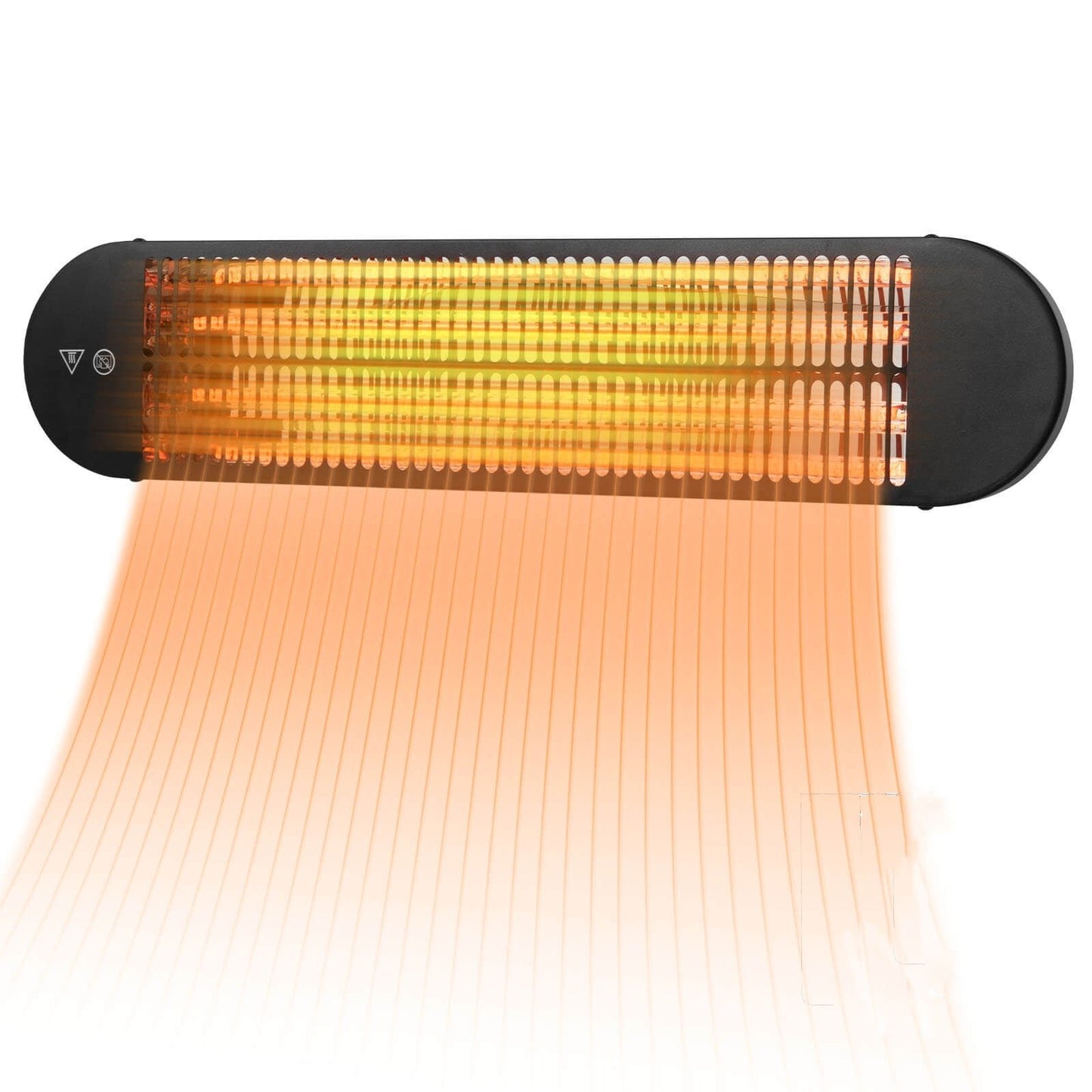 750W/1500W Wall Mounted Infrared Heater with Remote Control at Gallery Canada