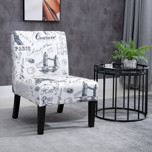 Comfortable Stable Modern Dining Chair In Hand-Painted Style for Dining Room and Bedroom - Gallery Canada