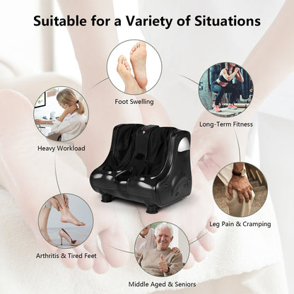 Foot and Calf Massager with Heat Vibration Deep Kneading and Shiatsu at Gallery Canada