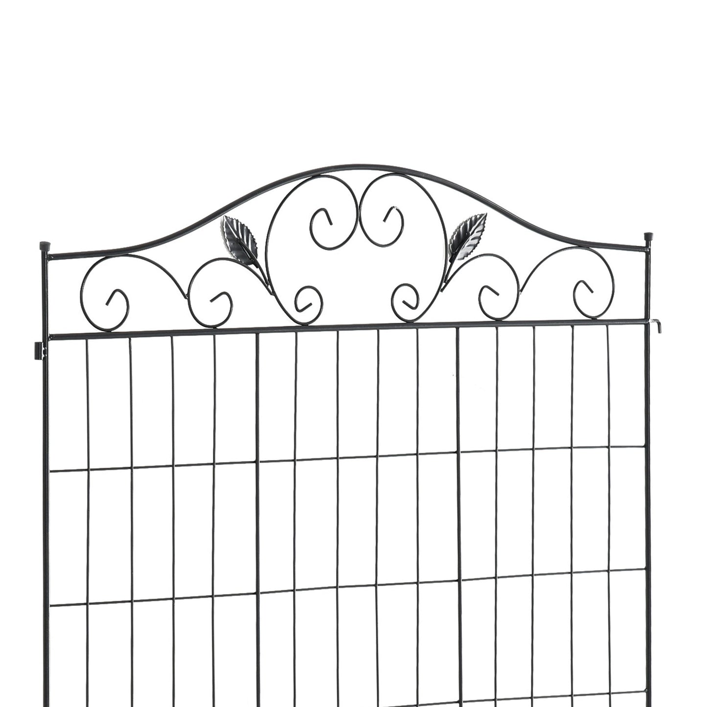 Garden Decorative Fence 4 Panels 44in x 12ft Steel Wire Border Edging for Landscaping at Gallery Canada
