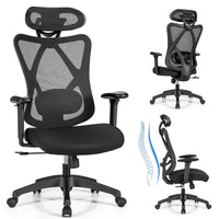 Thumbnail for High Back Mesh Executive Chair with Adjustable Lumbar Support