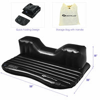 Thumbnail for Inflatable Backseat Flocking Mattress Car SUV Travel with Pump