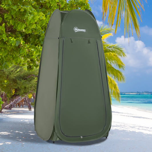 Outdoor Portable Multi-use Pop Up Shower Tent Camping Beach Toilet Privacy Changing Room - Gallery Canada