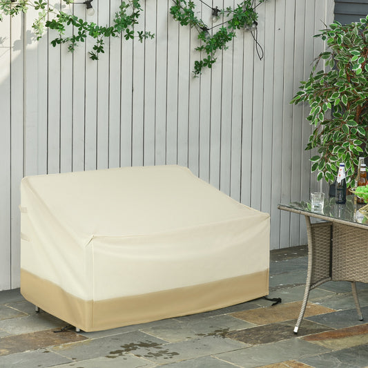 Patio Furniture Covers for 3-Seater Garden Bench, Waterproof 600D Heavy Duty Oxford Fabric Outdoor Sofa Cover, Windproof, Tear Resistant, Anti-UV, 59.8" x 34.3" x 31.1" - Gallery Canada