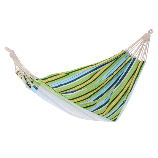Double Hammock, 78"x59" Patio Outdoor Hammock, Bed Sun Bed Lounge Garden Camping Hiking Furniture, Green at Gallery Canada
